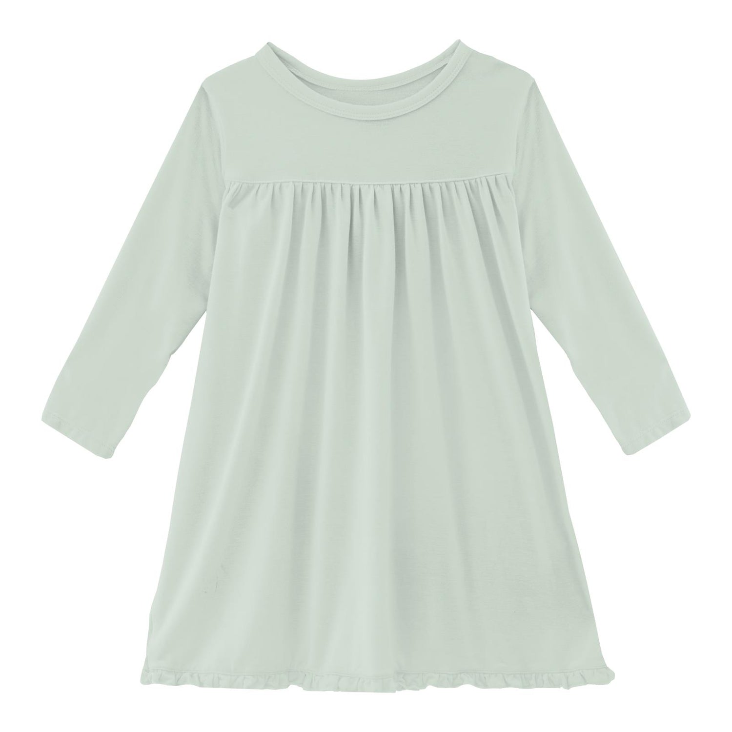 Long Sleeve Swing Dress in Aloe (352999)