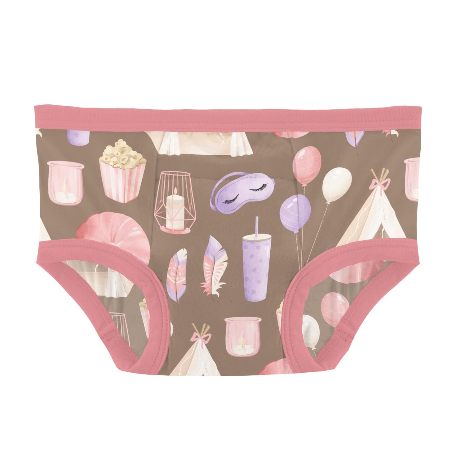 Print Training Pants in Portabella Slumber Party (353353)