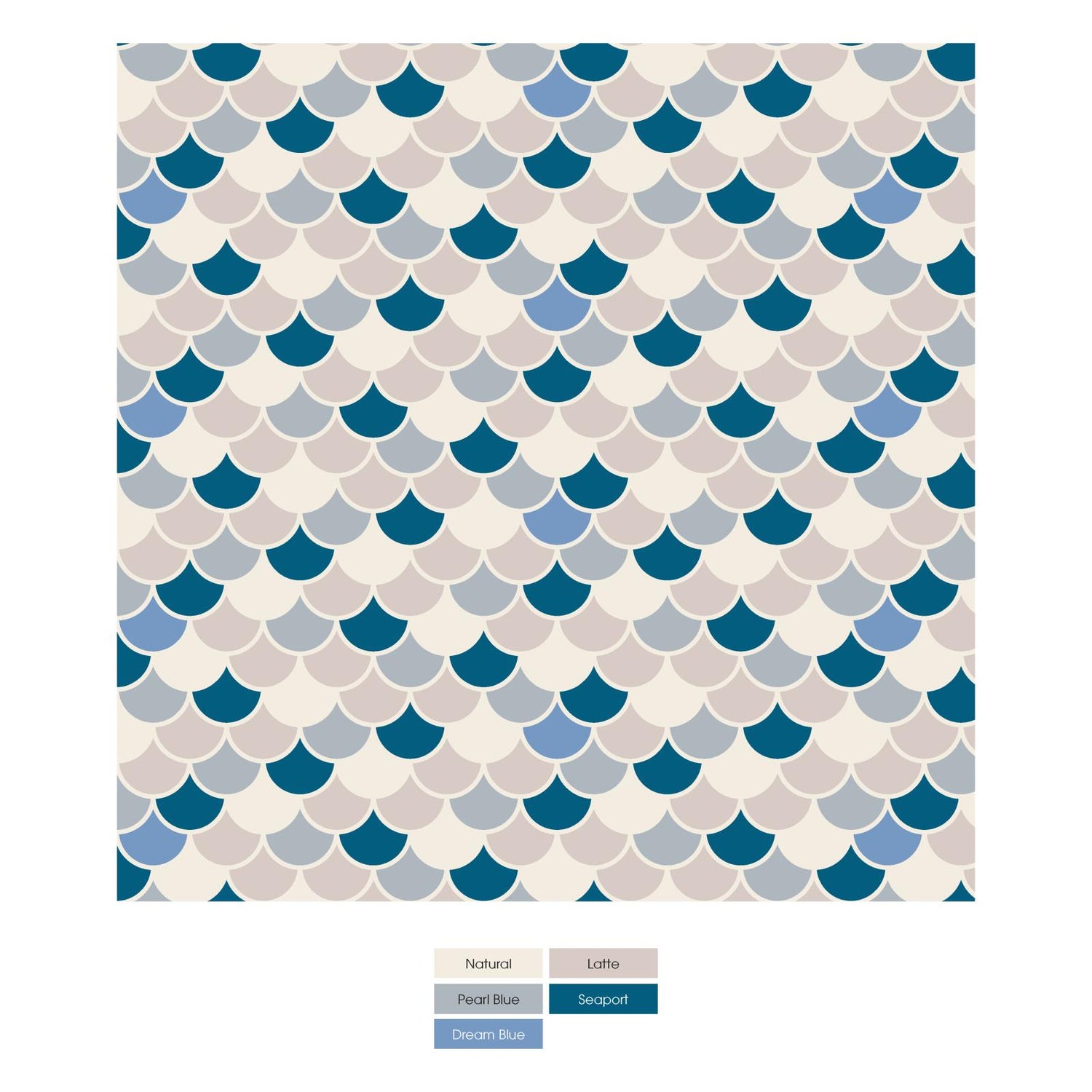 Print Footie with 2 Way Zipper in Latte Scales (284046)