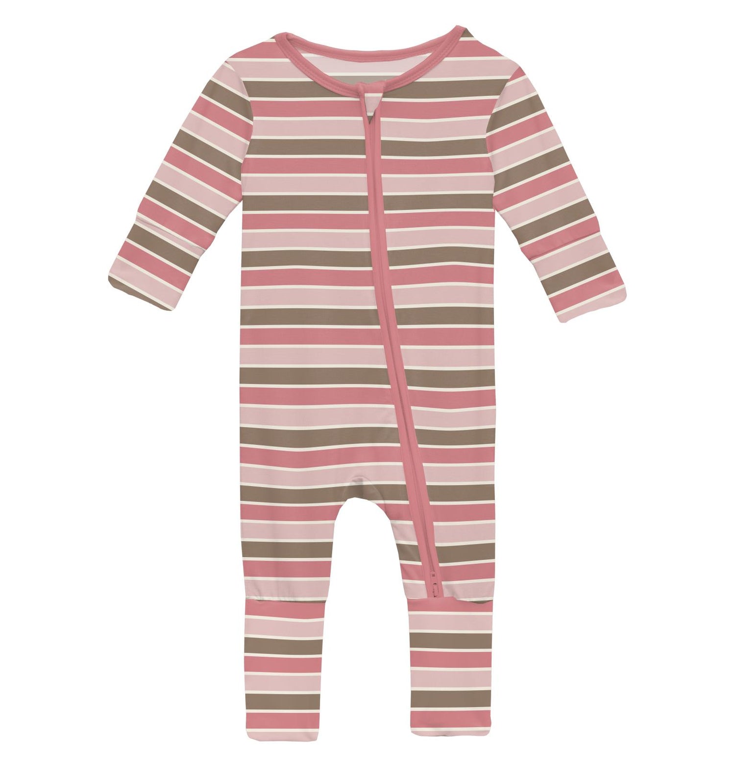 Print Convertible Coverall in Neapolitan Stripe (369692)