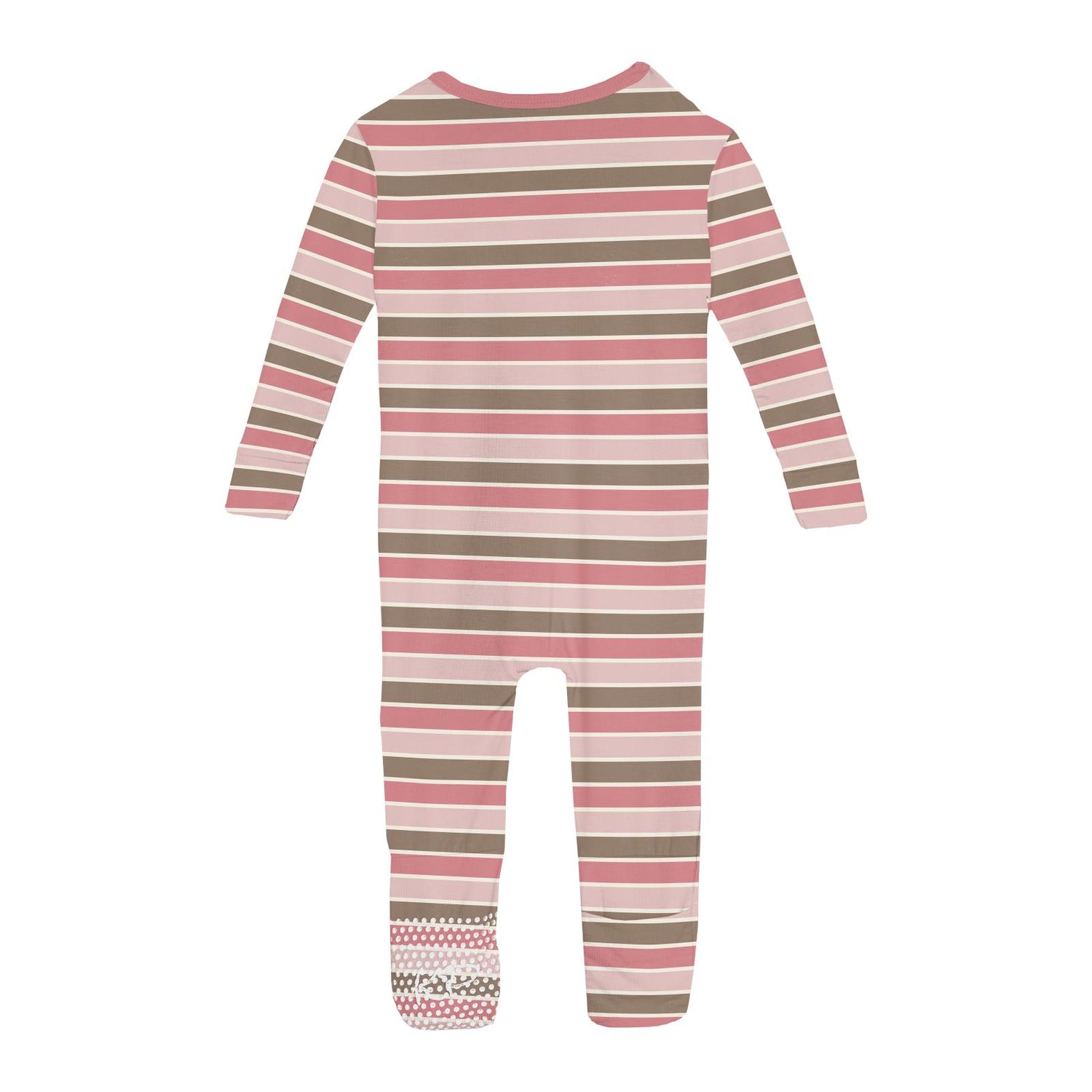 Print Convertible Coverall in Neapolitan Stripe (369956)