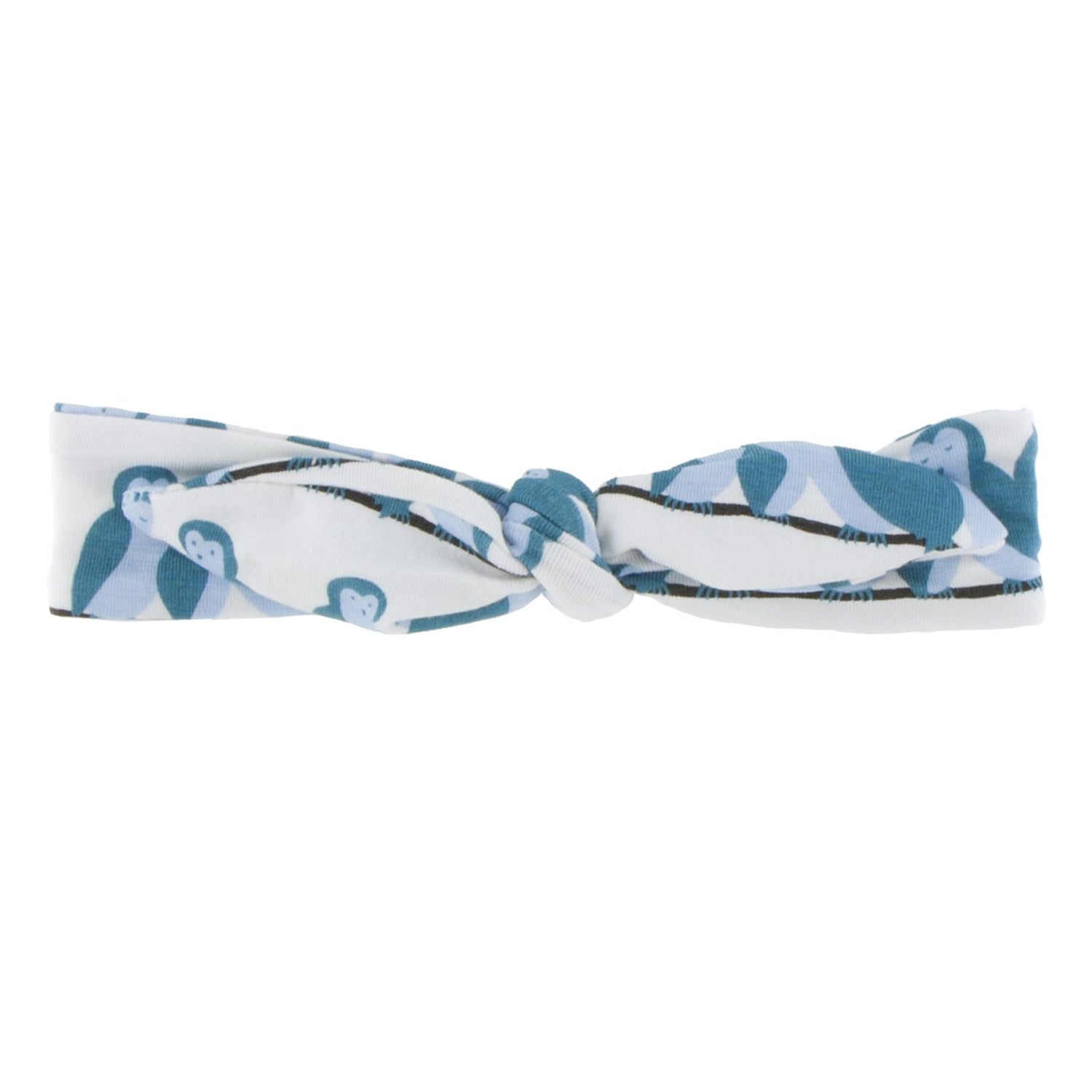 Print Bow Headband in Snowy Owls (197269)