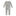Print Convertible Coverall in Dove Bugs (373304)