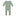 Print Convertible Coverall in Spring Sky Croc & Friends (373753)