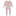 Print Muffin Ruffle Footie with 2 Way Zipper in Baby Rose Cheetah Print (361245)