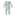Print Convertible Coverall in Spring Sky Winter Woodland (367277)
