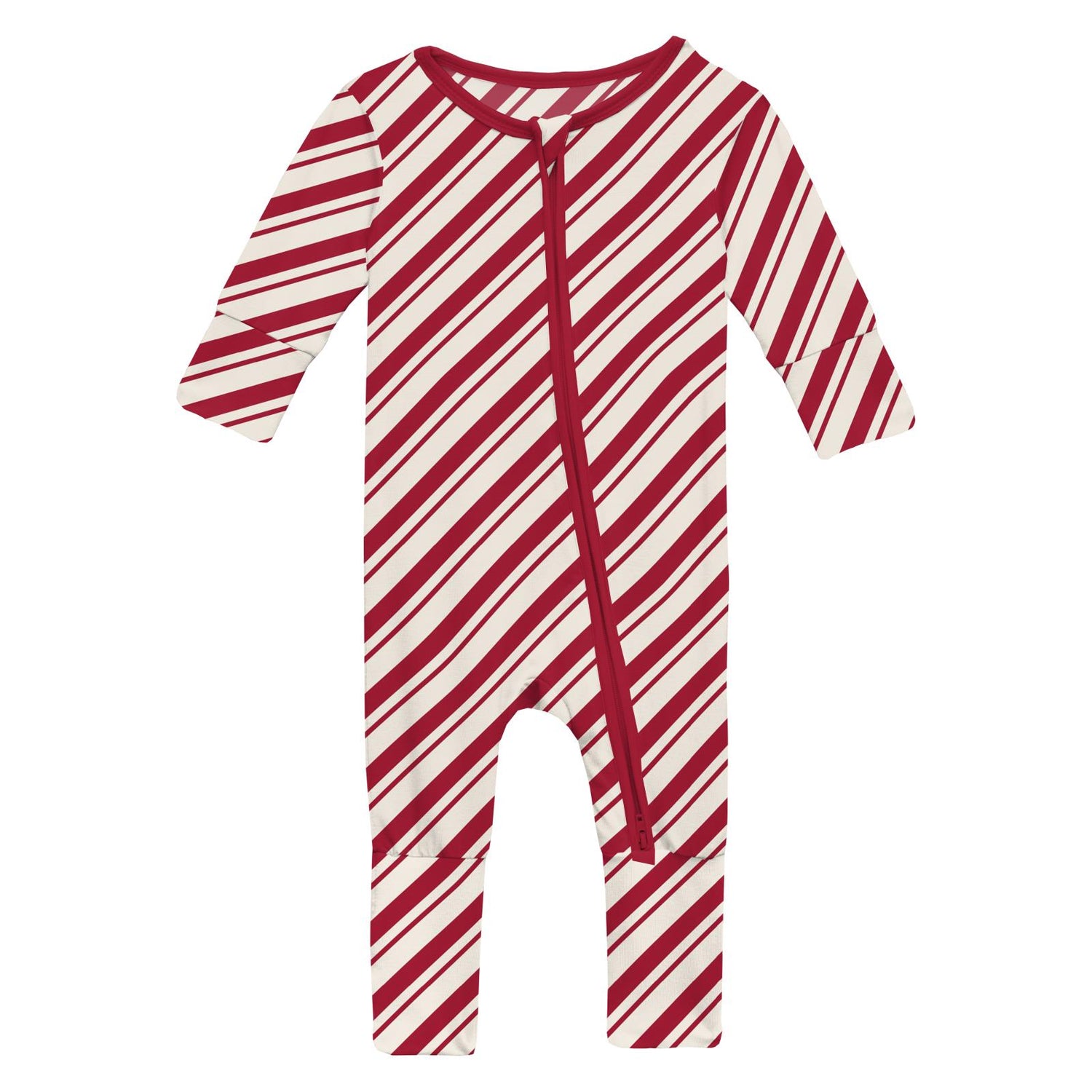 Print Convertible Coverall in Peppermint Stripe (367125)
