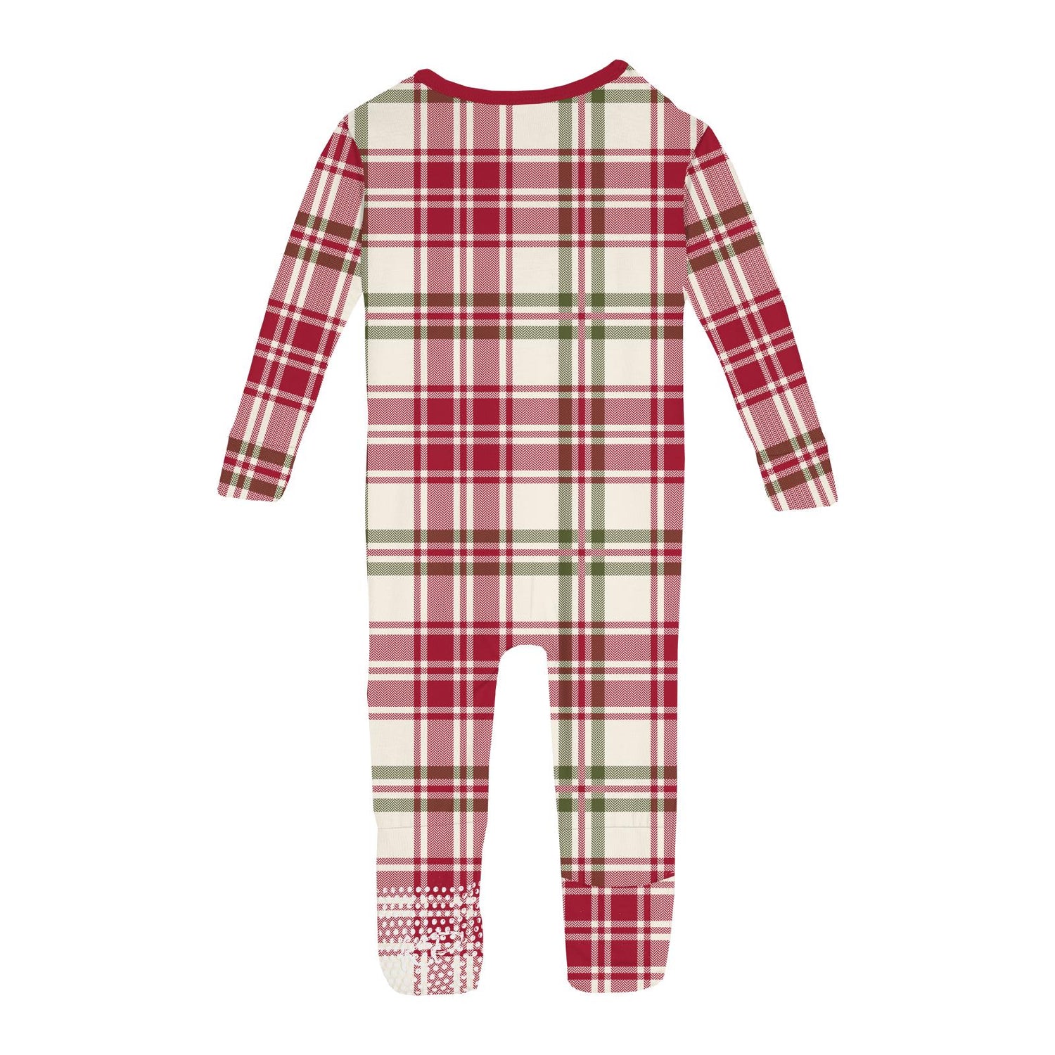 Print Convertible Coverall in Fireside Plaid (367360)
