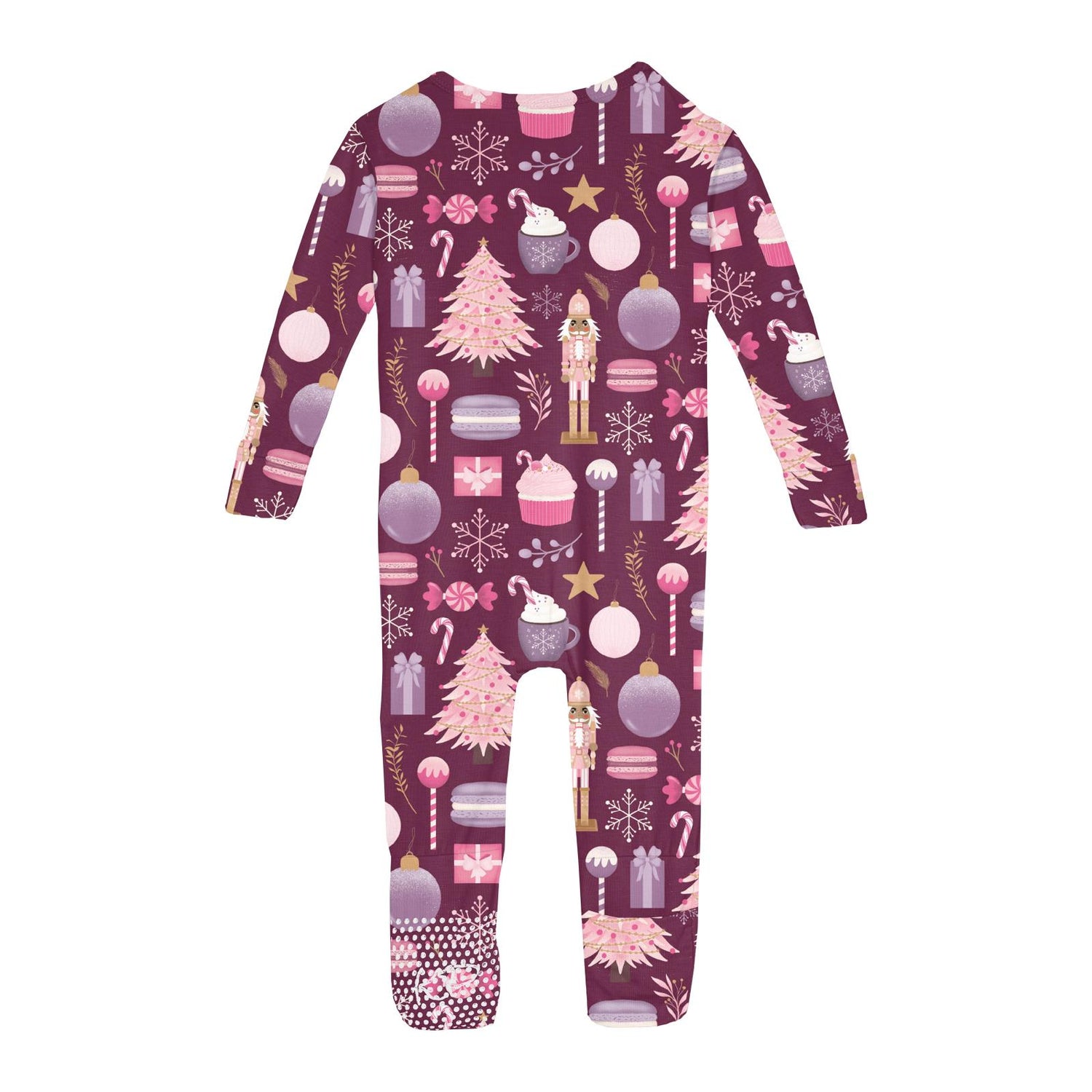 Print Convertible Coverall in Melody Sugar Plum (367392)