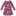 Print Long Sleeve Twirl Dress with Pockets in Melody Sugar Plum (371576)