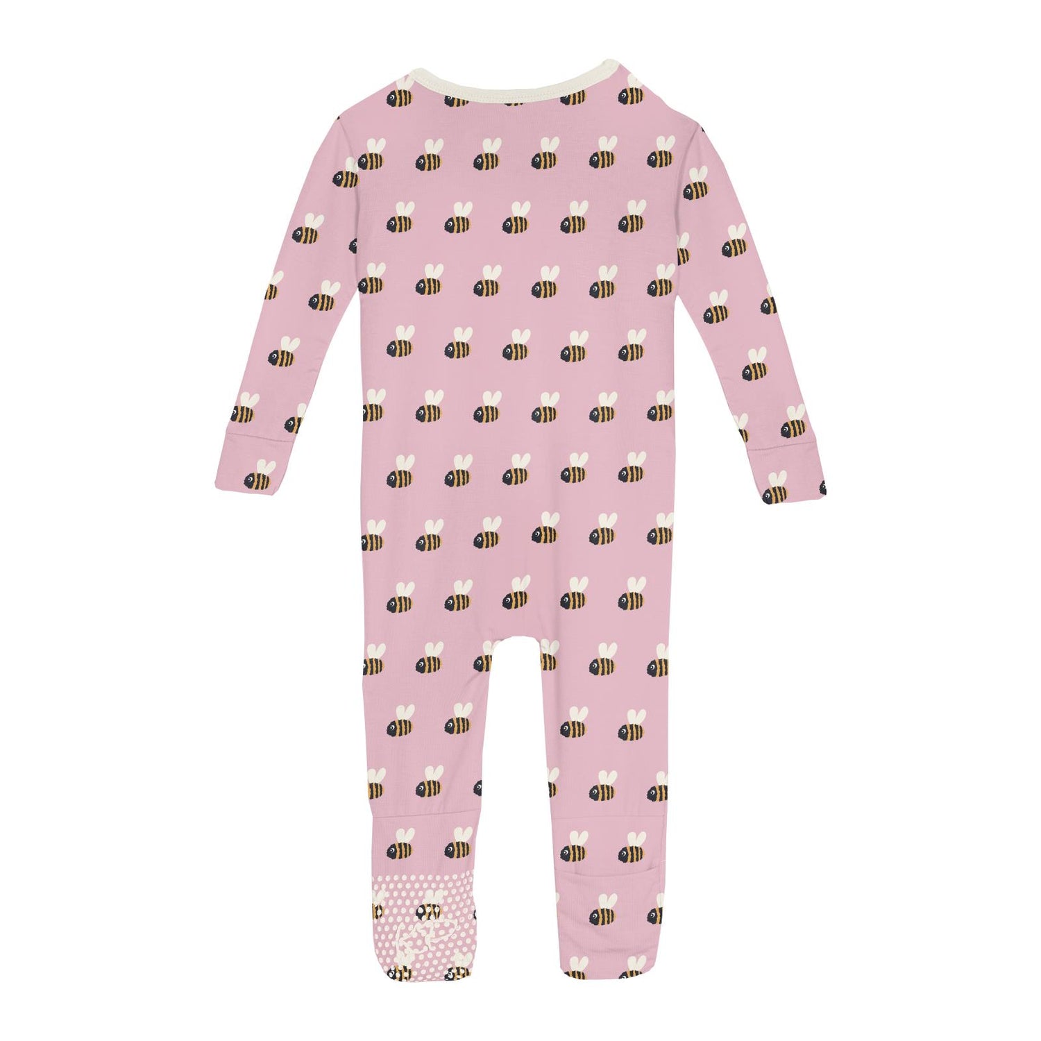 Print Convertible Sleeper with Zipper in Cake Pop Baby Bumblebee (357632)