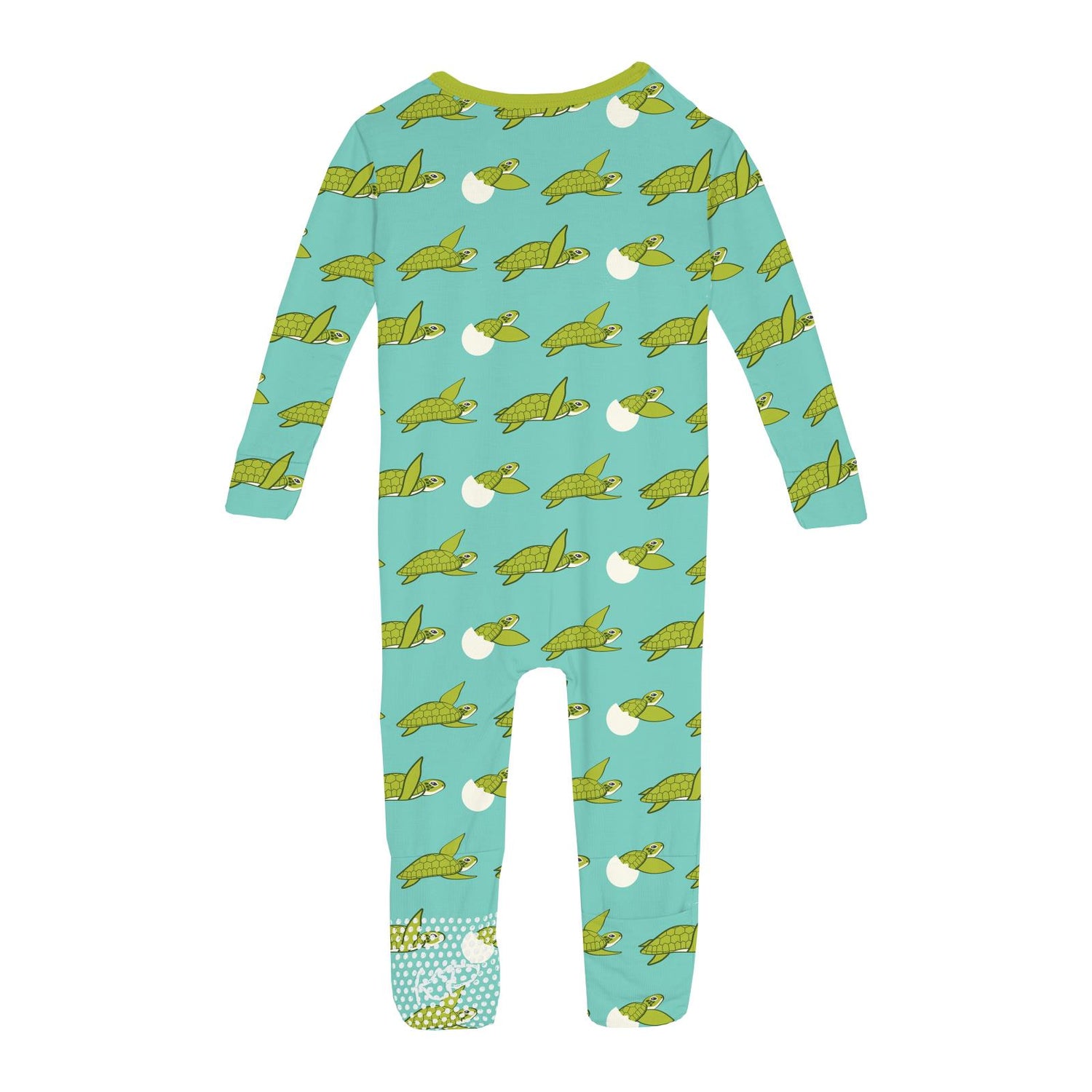 Print Convertible Sleeper with Zipper in Glass Sea Turtles (357825)