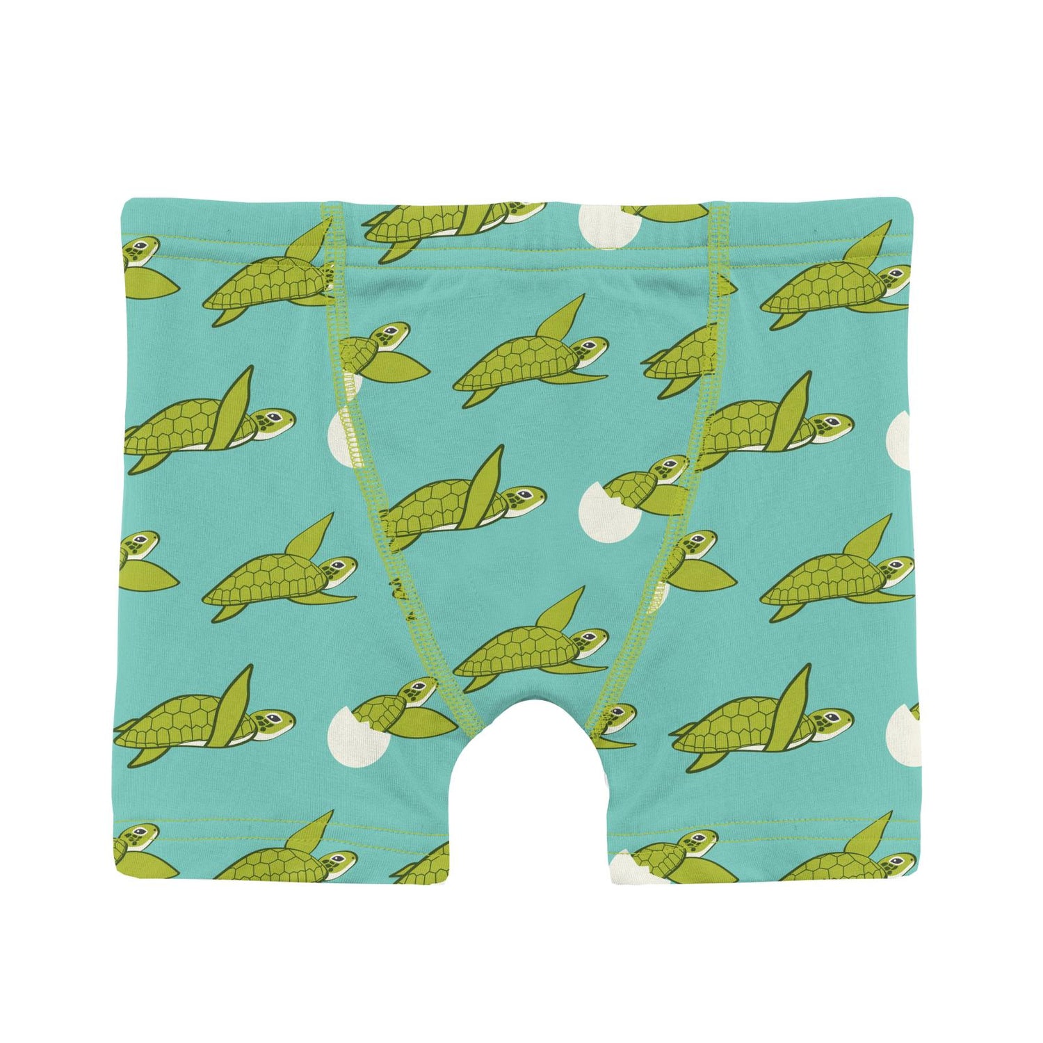 Print Boy's Boxer Brief in Glass Sea Turtles (357823)