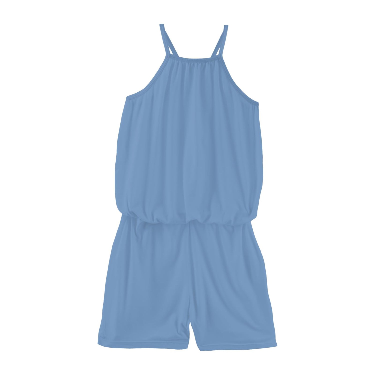 Keyhole Romper in Dream Blue (273279)