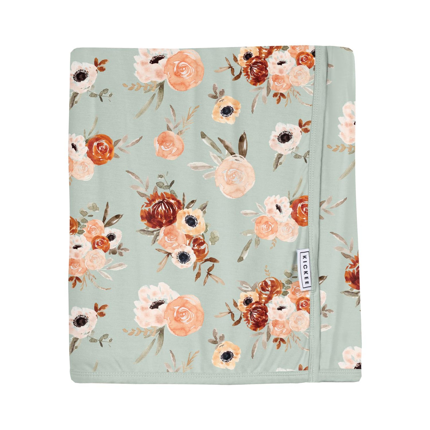 Swaddle Perfect Blanket in Aloe Fall Floral (363259)