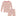 Print Long Sleeve Pajama Set in Baby Rose Movie Night (373670)