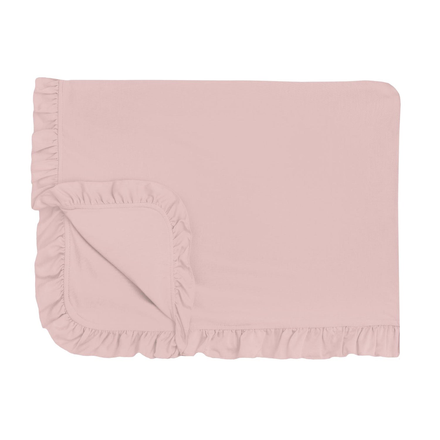 Ruffle Toddler Blanket in Baby Rose (317459)