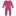 Print Coverall with 2 Way Zipper in Dragon Fruit Phoenix (273912)