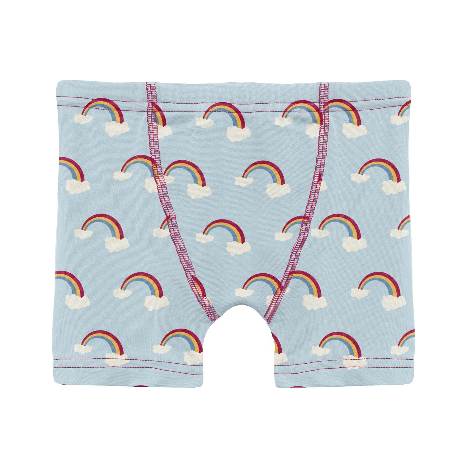 Print Boy's Boxer Brief in Spring Sky Rainbows (221796)