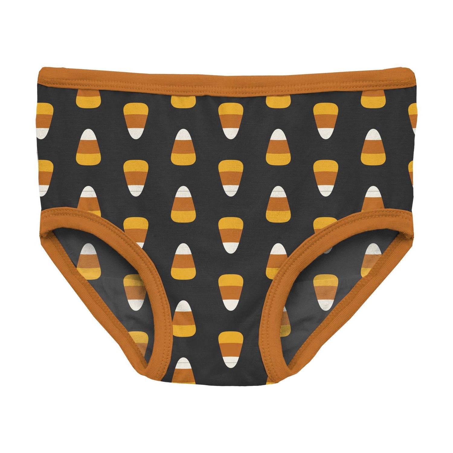 Print Girl's Underwear in Midnight Candy Corn (221798)