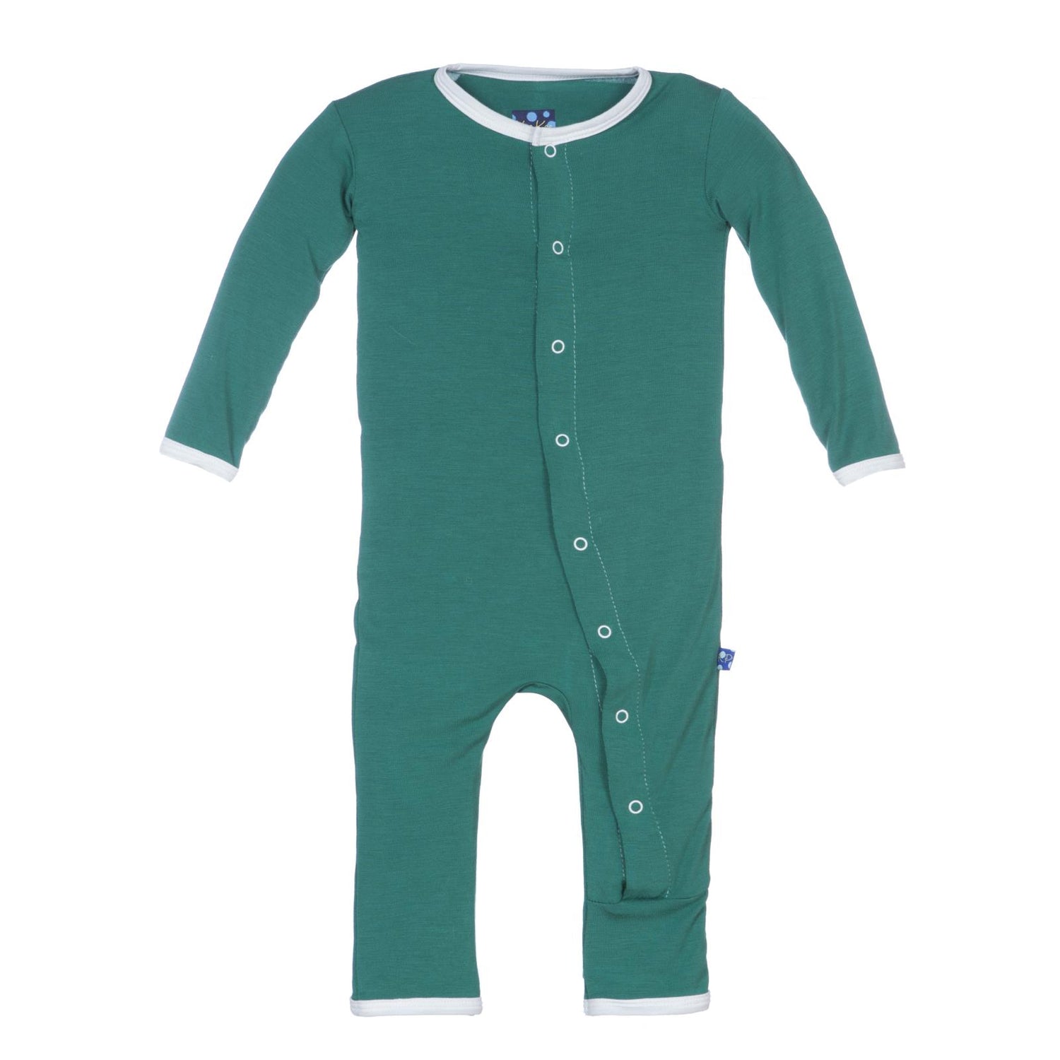 Holiday Applique Coverall in Shady Glade Lucky Clover (243024)