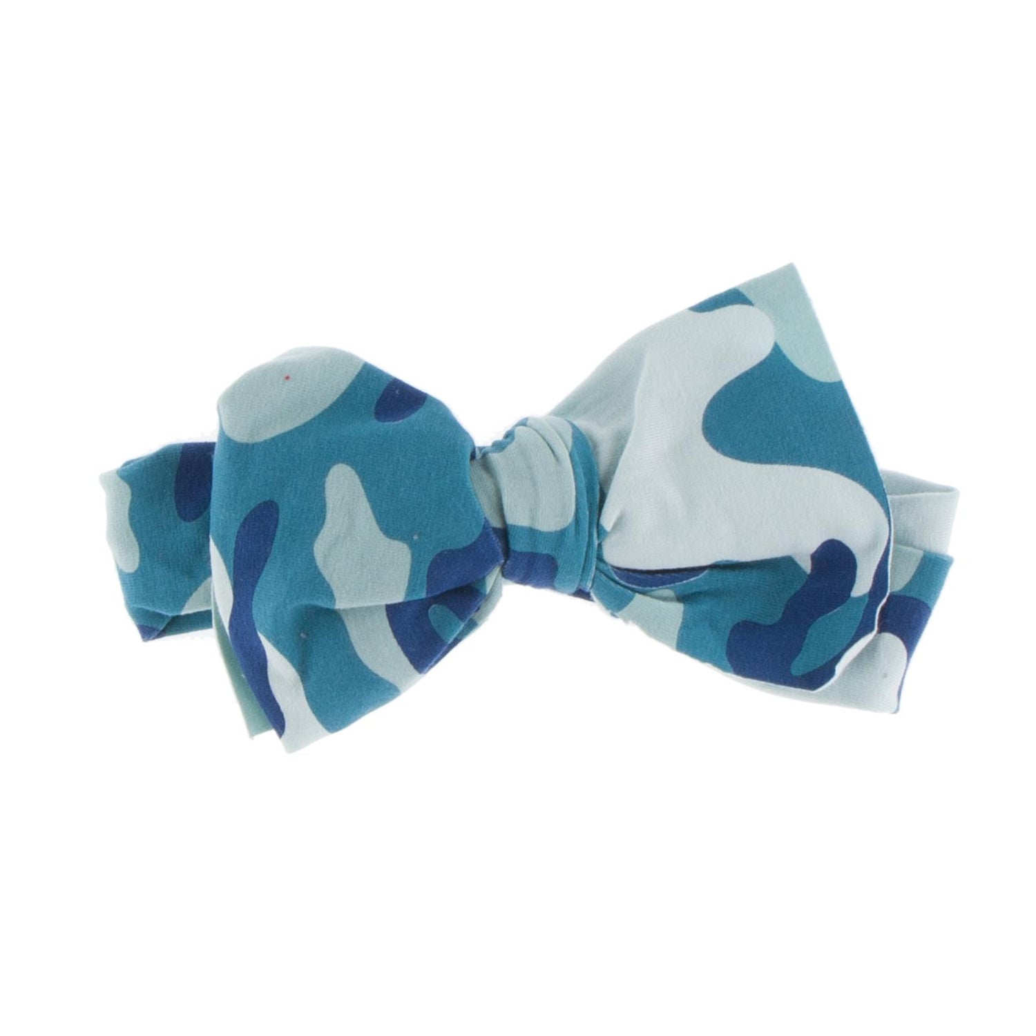 Print Luxe Mini Wrap with Bow in Oasis Military (243056)