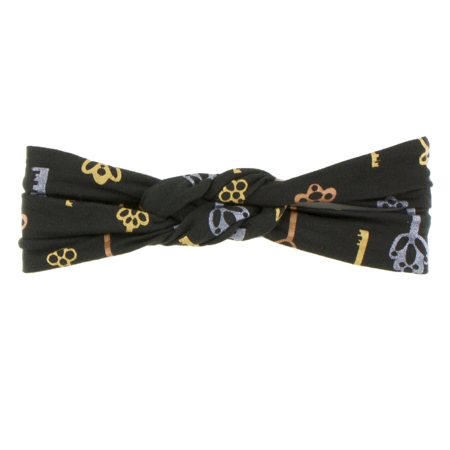 Print Knot Headband in Victorian Keys (175804)