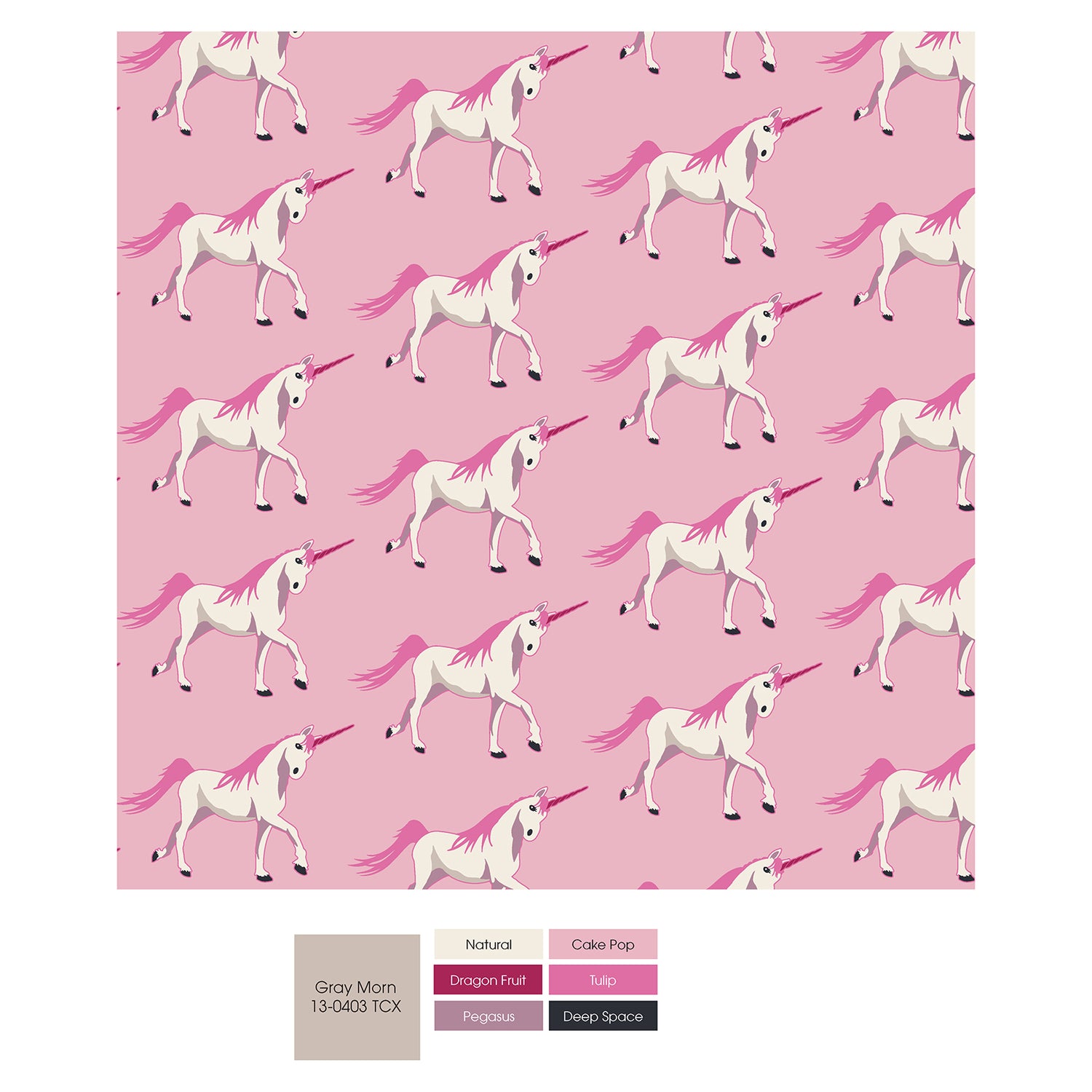 Print Swing Skort in Cake Pop Prancing Unicorn (286699)