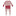 Print Layette Ruffle Footie with 2 Way Zipper in Baby Rose Little Red Let's Be Friends (289581)