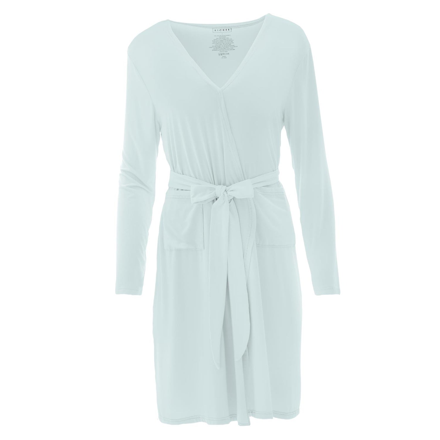 Women's Mid Length Lounge Robe in Fresh Air