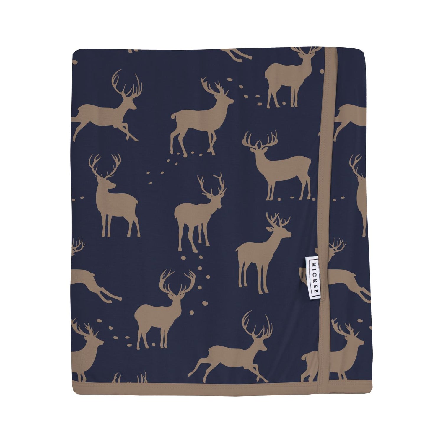 Print Swaddle Perfect Blanket in Peacoat Elk (346554)
