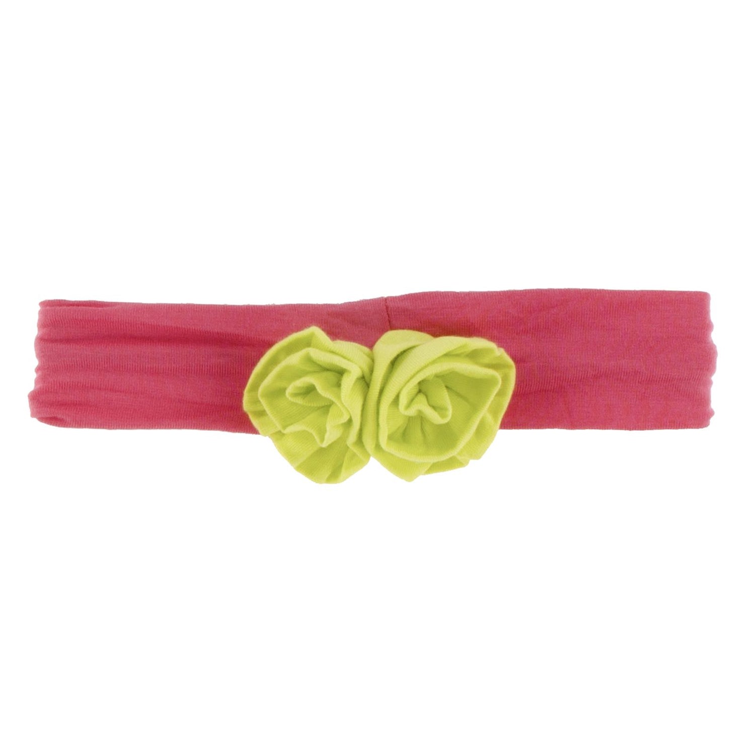 Flower Headband in Red Ginger with Banana (350020)