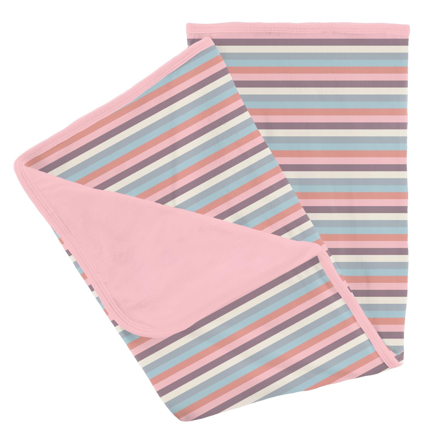 Print Stroller Blanket in Spring Bloom Stripe (221862)