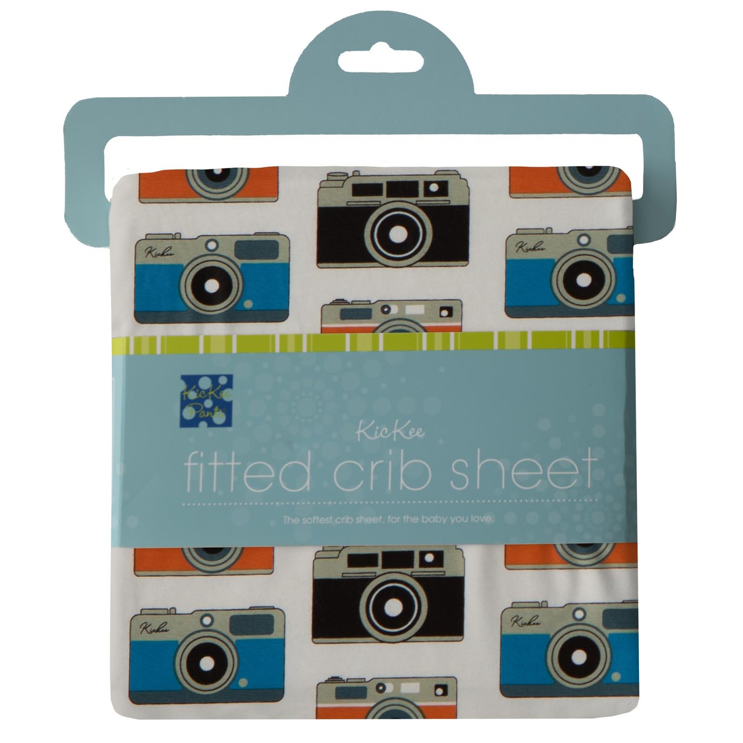 Print Grow with me Crib to Twin Fitted Sheet in Mom's Camera (152548)