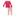 Long Sleeve Graphic Tee Pajama Set in Peach Blossom Music Class (153579)