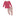 Long Sleeve Graphic Tee Pajama Set in Peach Blossom Music Class (153591)