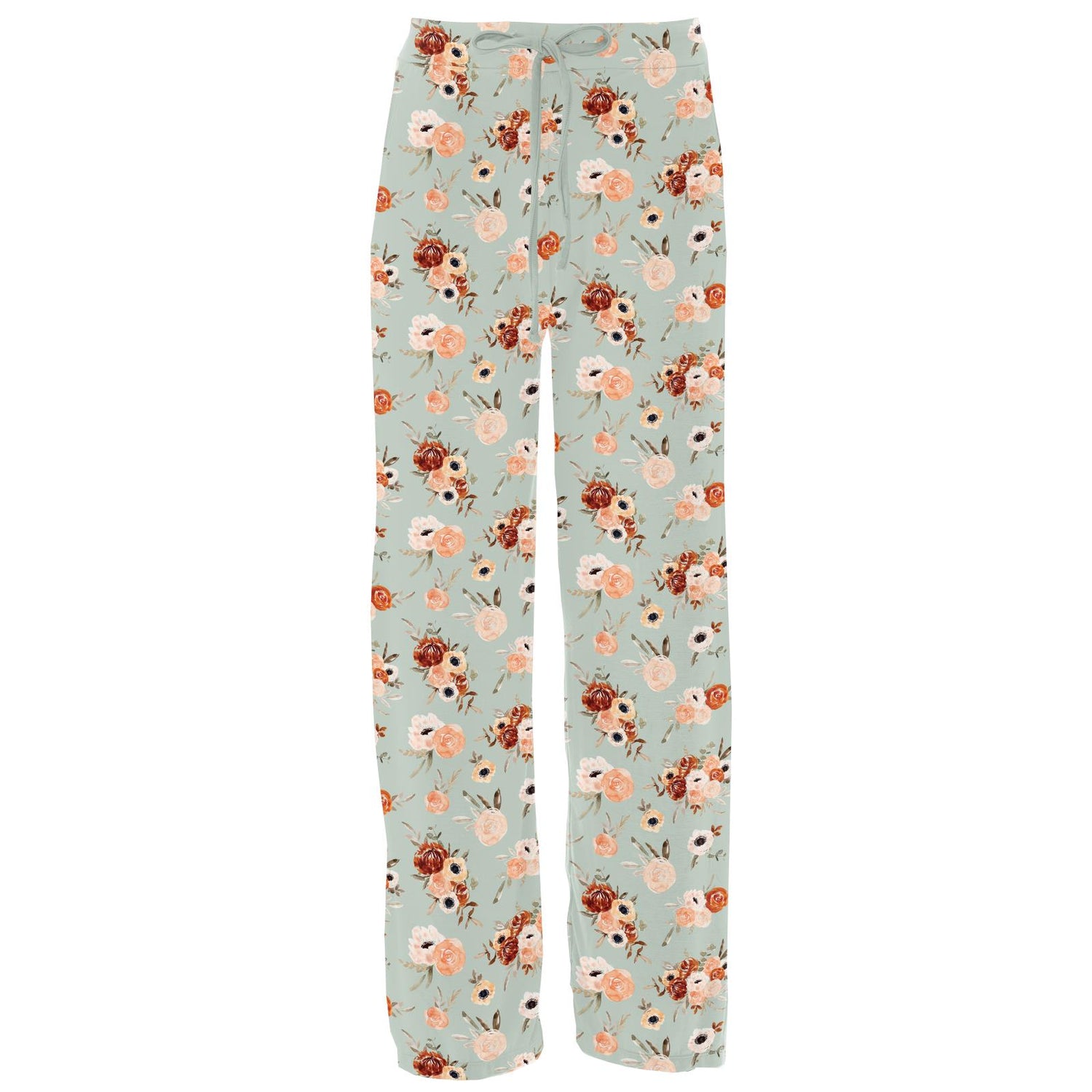Women's Print Lounge Pants in Aloe Fall Floral (334352)