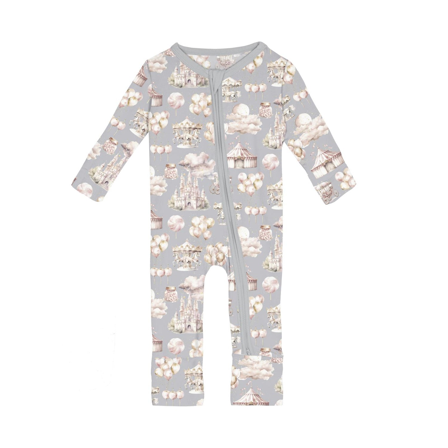 Print Convertible Coverall in Dove Princess Dreams (360845)