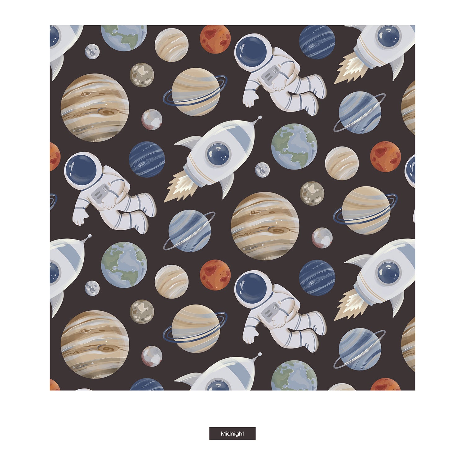 Men's Print Boxer Brief in Midnight Space Dream (354527)