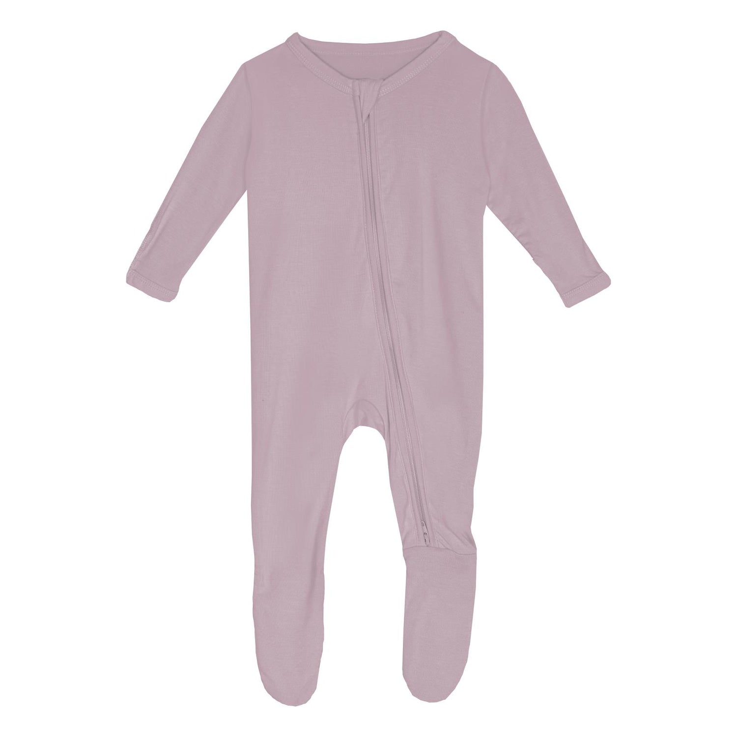 Footie with 2 Way Zipper in Sweet Pea (324840)