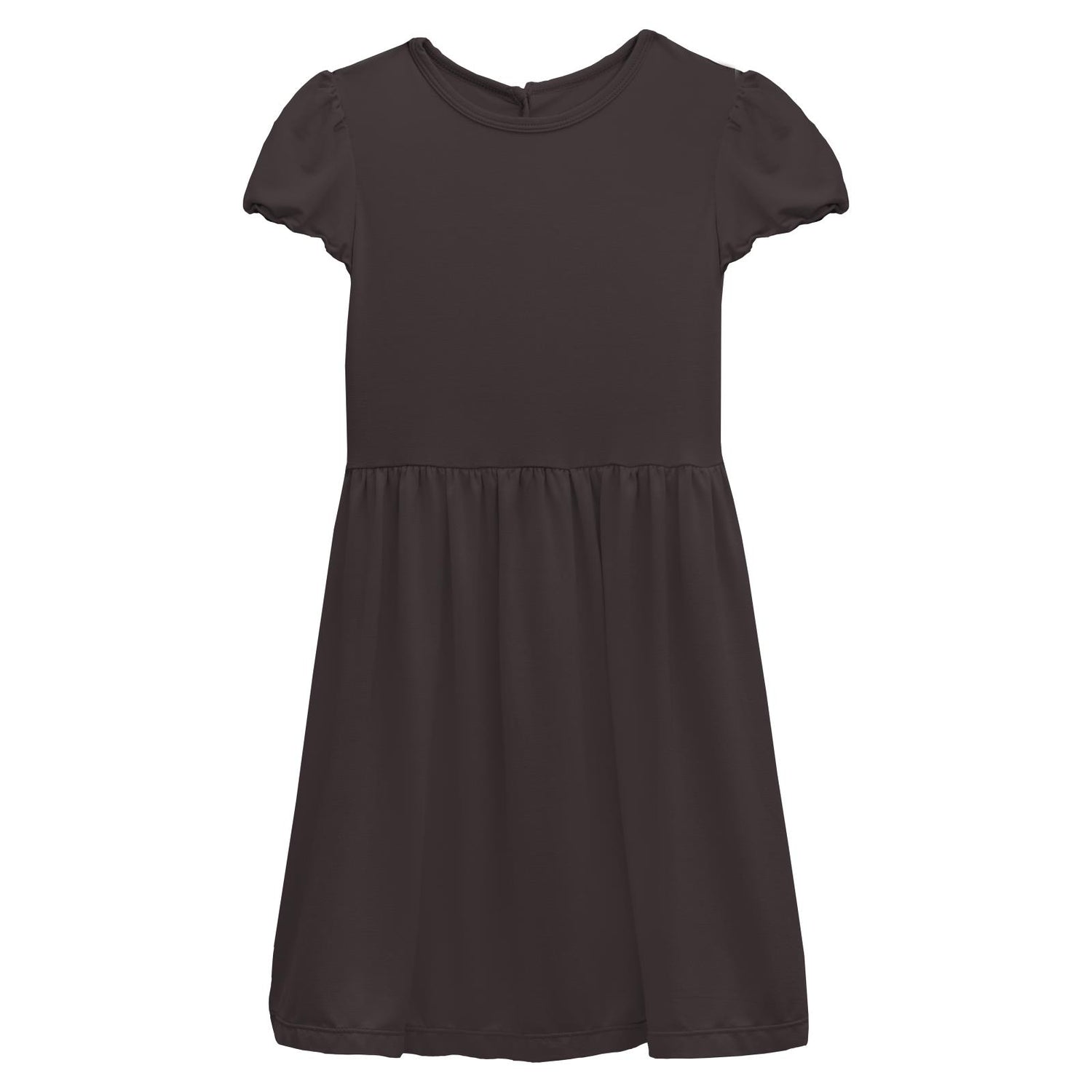 Flutter Sleeve Twirl Dress in Midnight (245809)