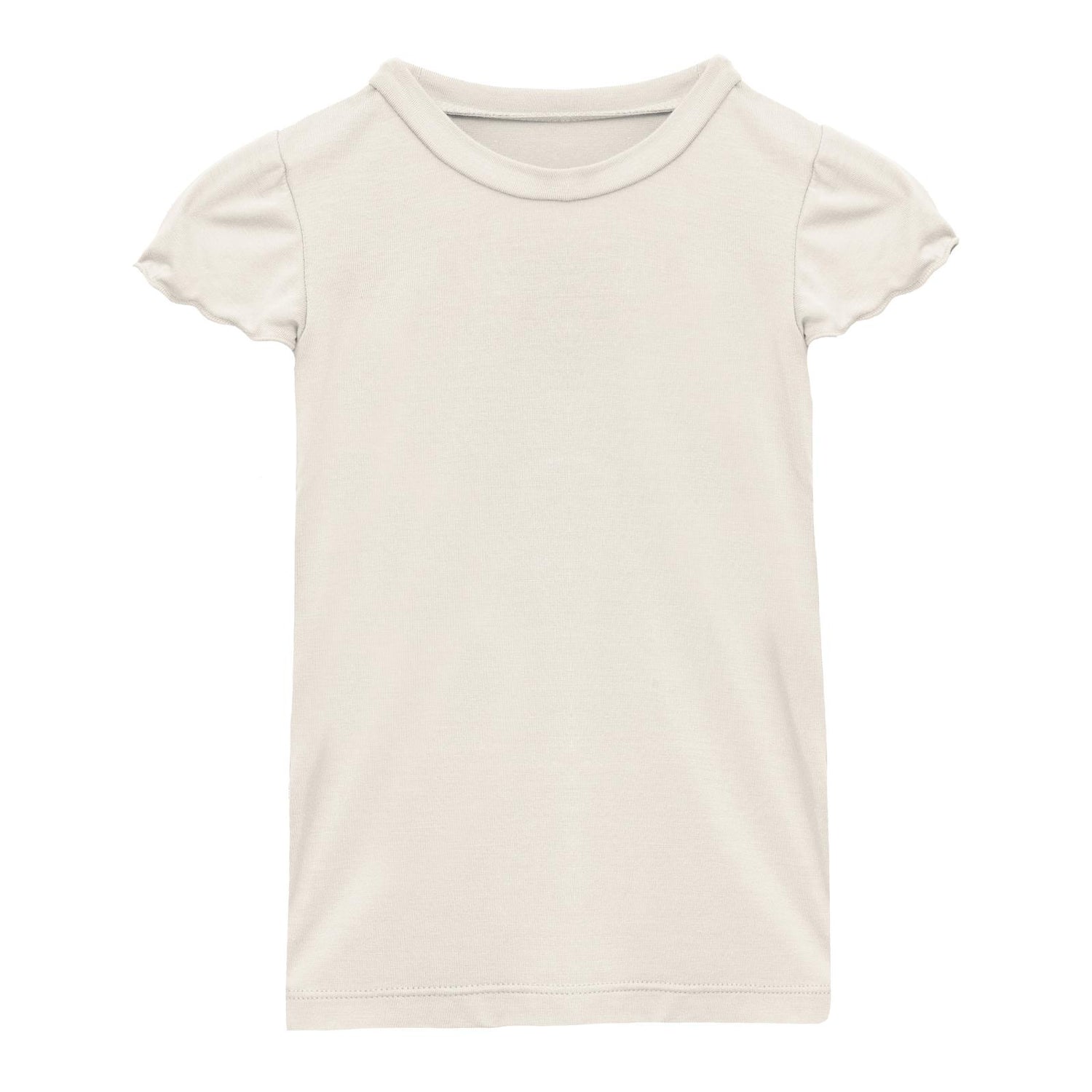 Flutter Sleeve Tee in Natural (336773)