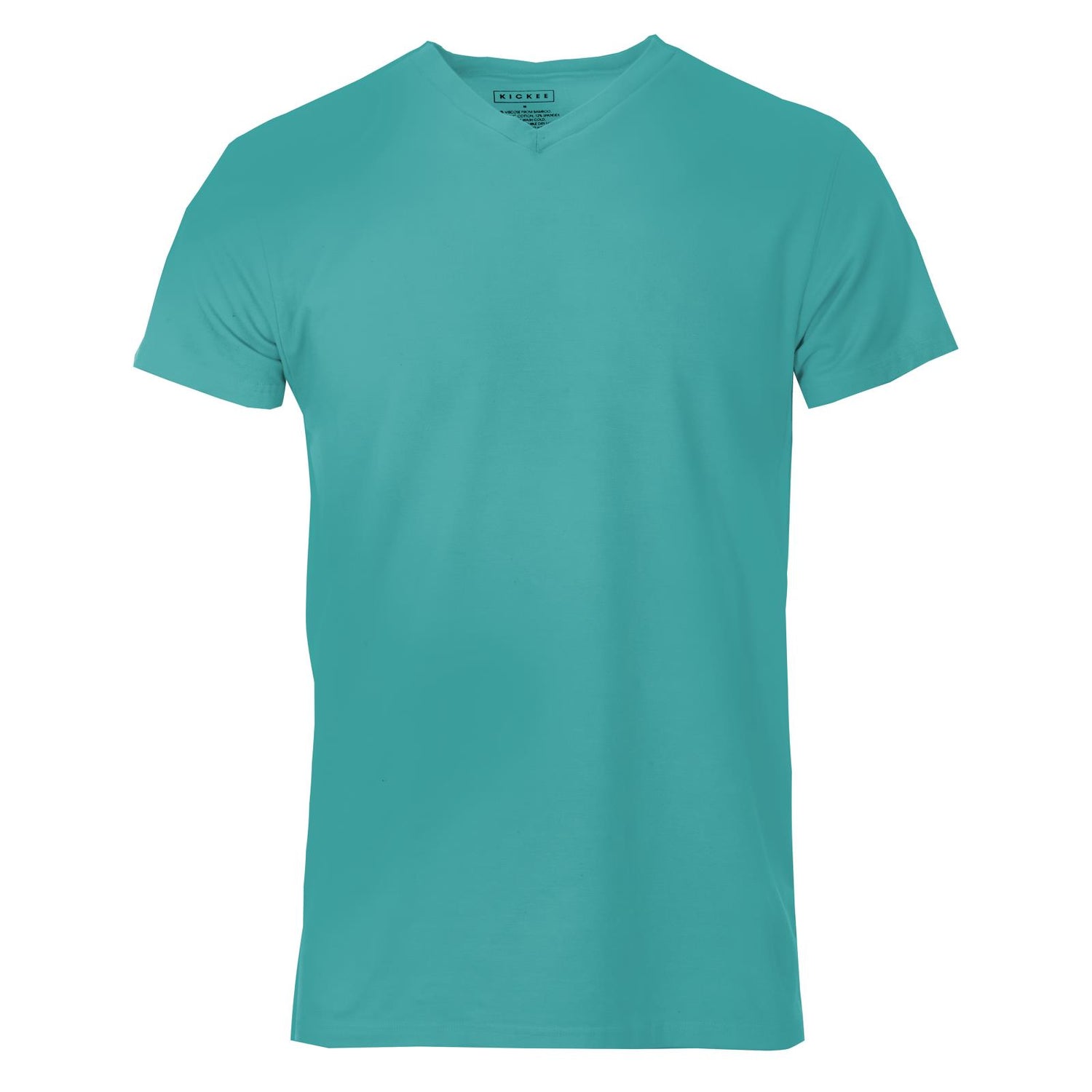 Men's Short Sleeve V-Neck Tee in Agave