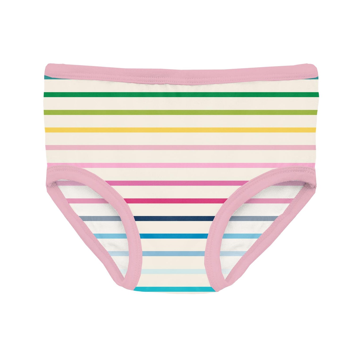 Print Girl's Underwear Set of 3 in Happy Stripe, Cake Pop & Pool Party (336960)