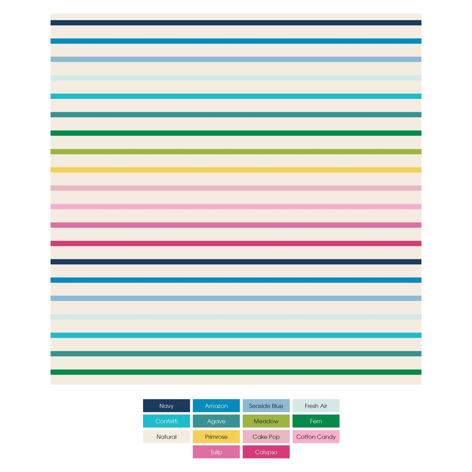 Print Girl's Underwear Set of 3 in Happy Stripe, Cake Pop & Pool Party (337021)