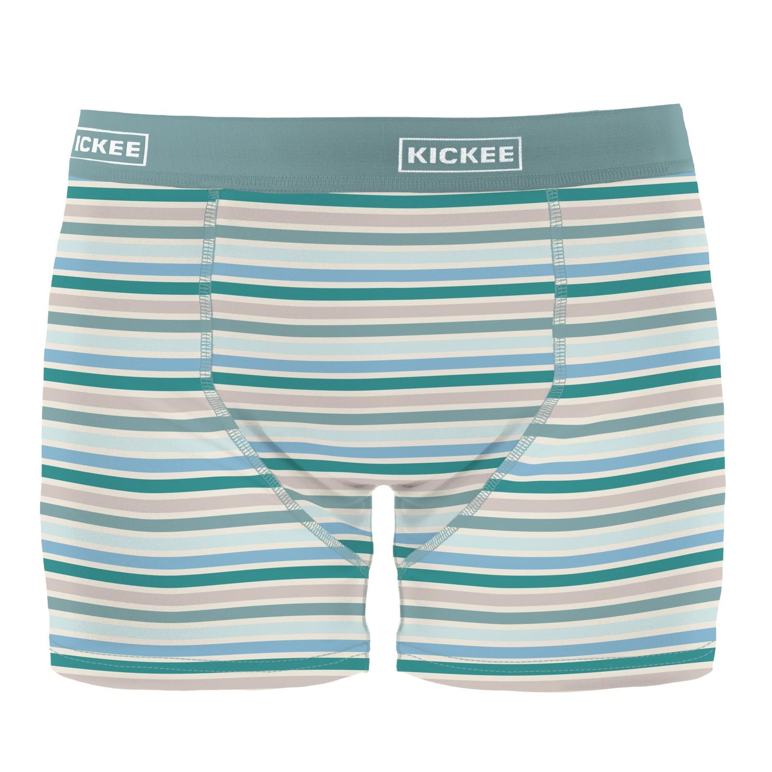 Men's Print Boxer Brief in Lakeside Stripe (337275)