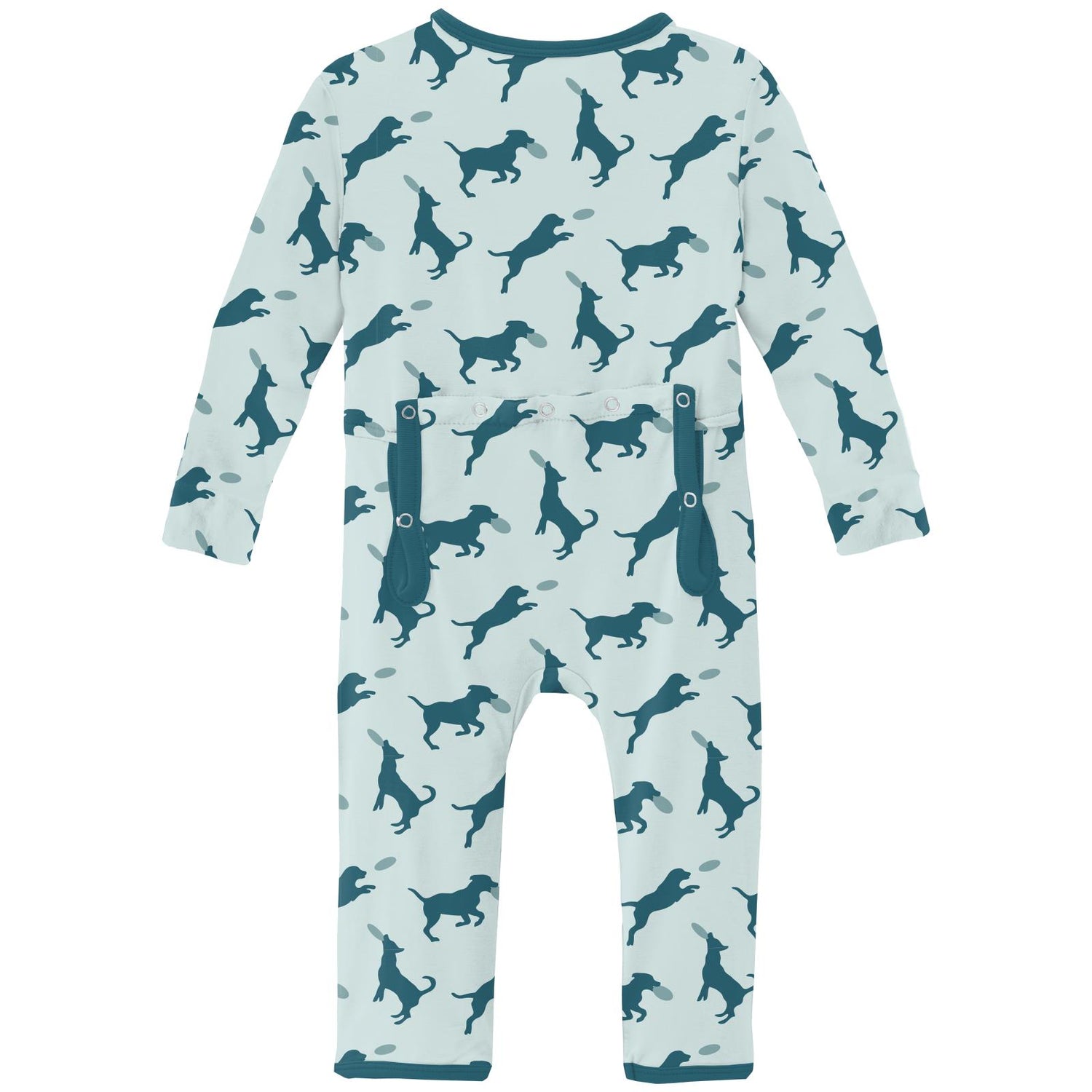 Print Coverall with 2 Way Zipper in Fresh Air Frisbee Labs (338068)