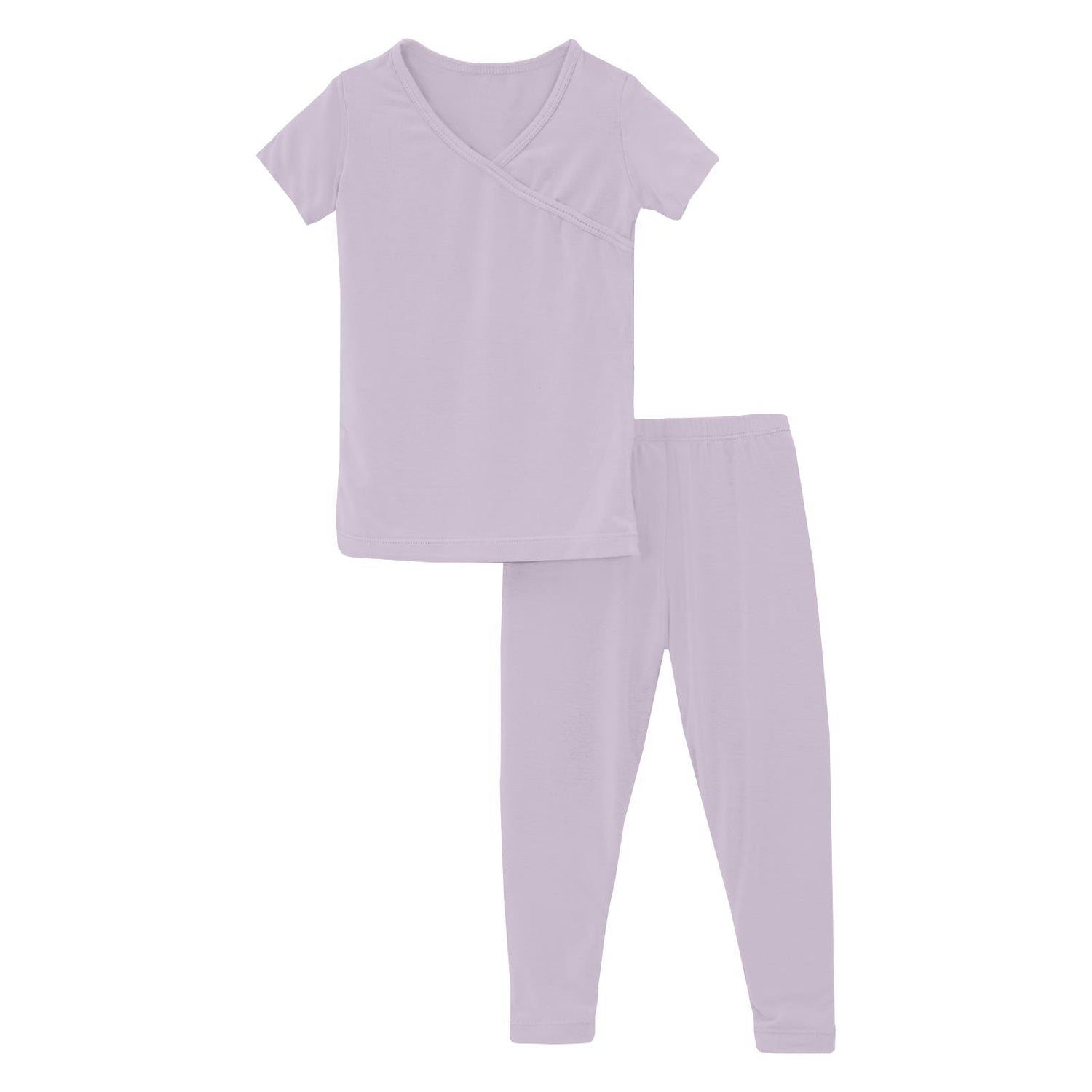 Short Sleeve Kimono Pajama Set in Thistle (338195)