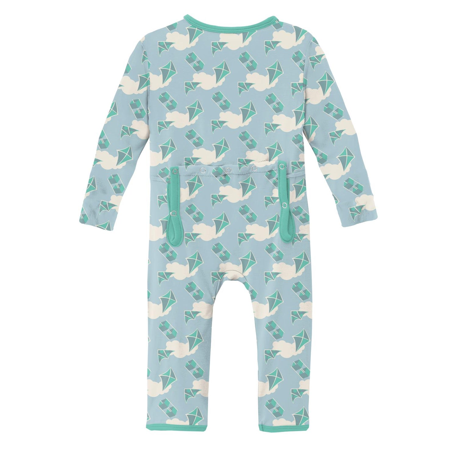 Print Coverall with Zipper in Windy Day Kites (216948)