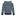 Print Fleece Kangaroo Pocket Pullover in Peacoat Mayan Print (332399)